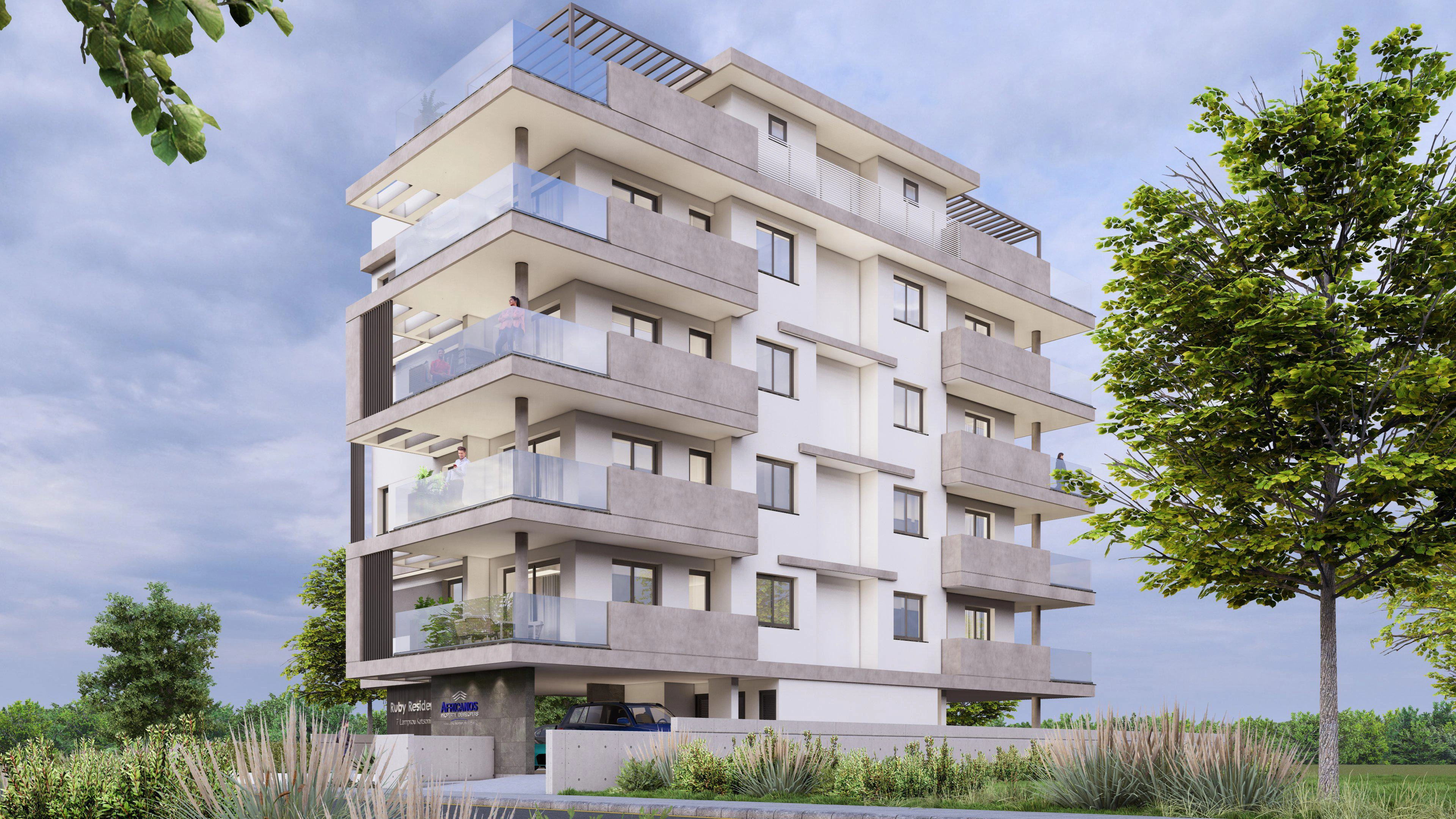 Апартаменты в современном жилом комплексе в Ларнаке, Кипр