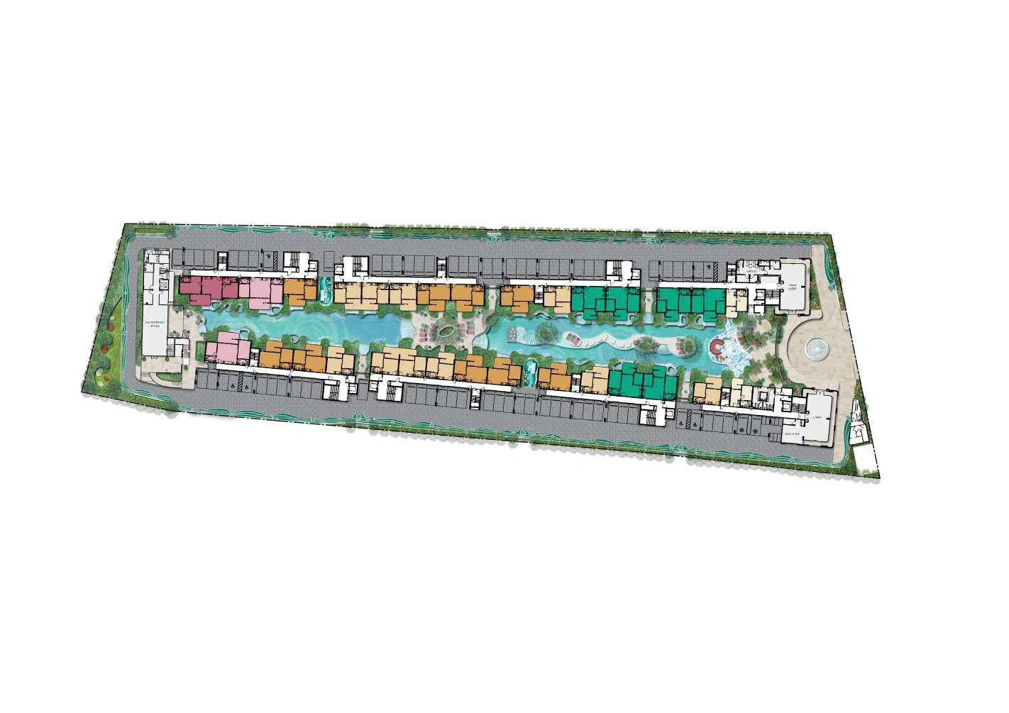 Апартаменты в современном жилом комплексе на Пхукете, Таиланд