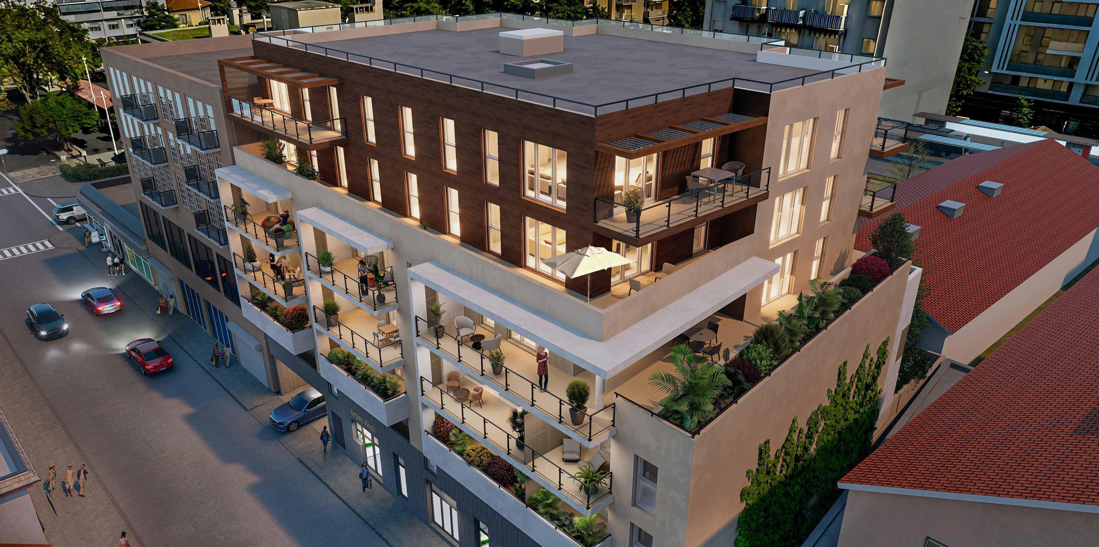 Квартиры в жилом комплексе в районе Сен-Рош, Прованс — Альпы — Лазурный берег, Франция