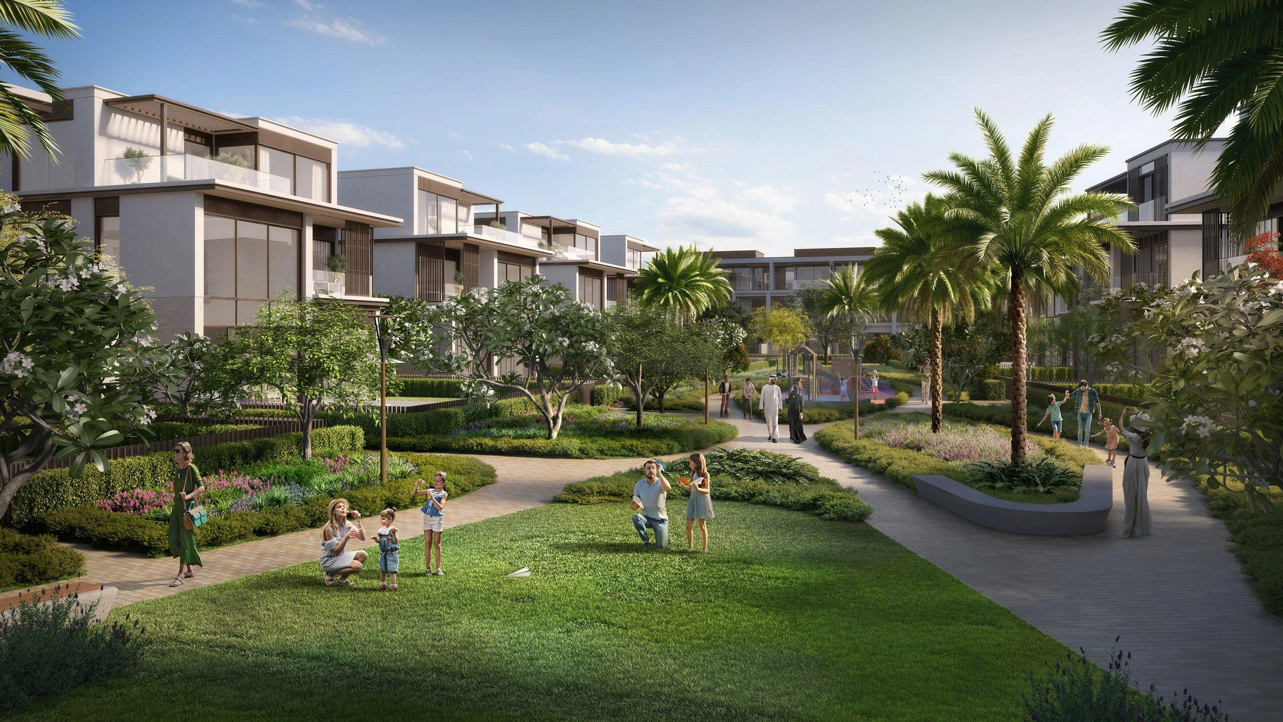 Виллы Nad al Sheba Gardens, Объединённые Арабские Эмираты, Дубай