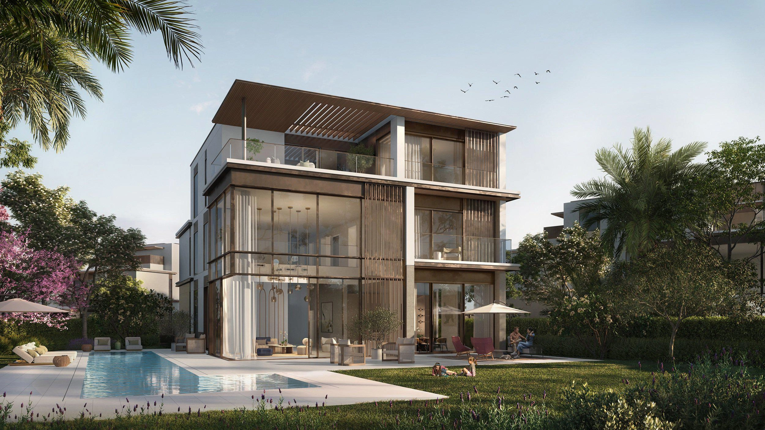 Виллы Nad al Sheba Gardens, Объединённые Арабские Эмираты, Дубай