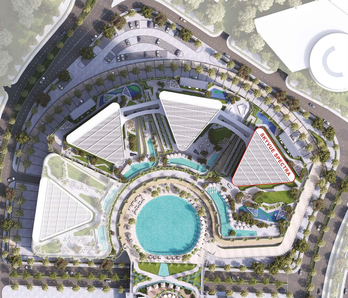 Апартаменты Skyvue Spectra, Объединённые Арабские Эмираты, Дубай