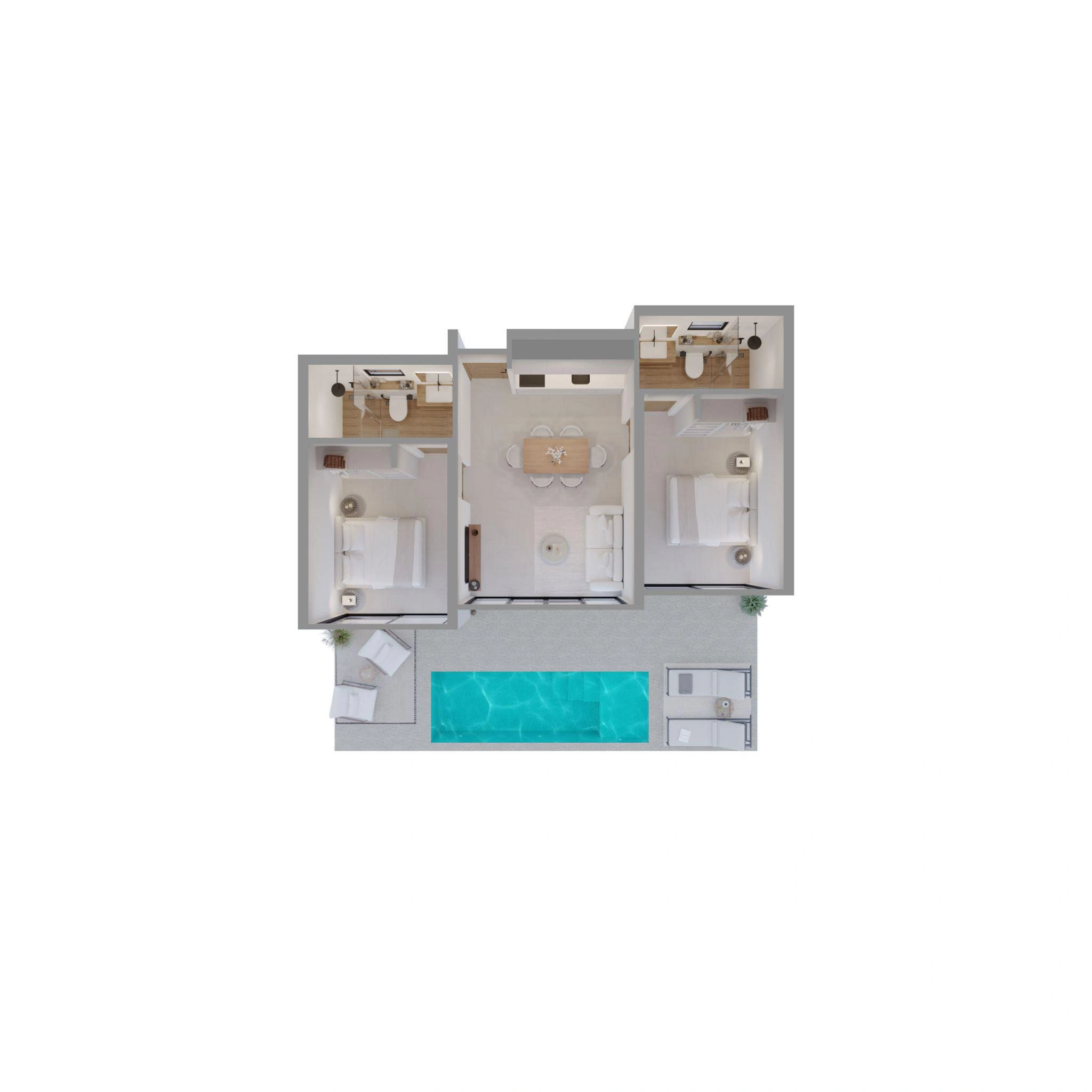 Меблированные виллы с управлением арендой на Пхукете, Таиланд