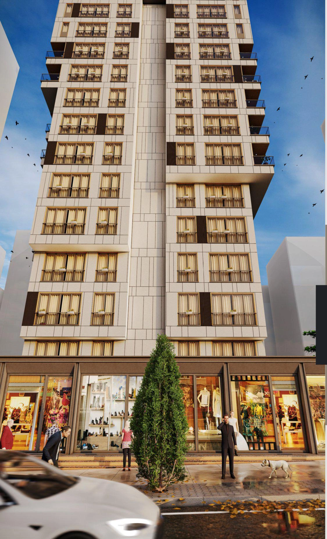 Квартиры в новом жилом комплексе в Suadiye, Istanbul, Turkiye