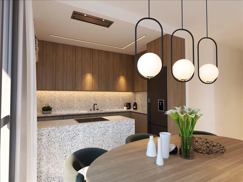 Квартиры в малоэтажном жилом комплексе в Ларнаке, Кипр