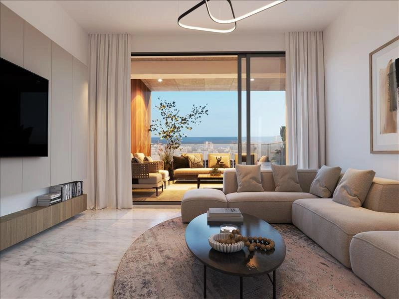 Квартиры в малоэтажном жилом комплексе в Ларнаке, Кипр