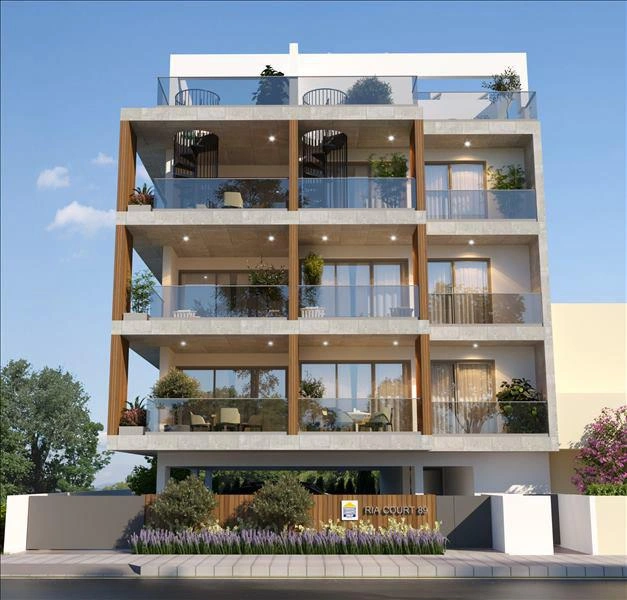 Квартиры в малоэтажном жилом комплексе в Ларнаке, Кипр