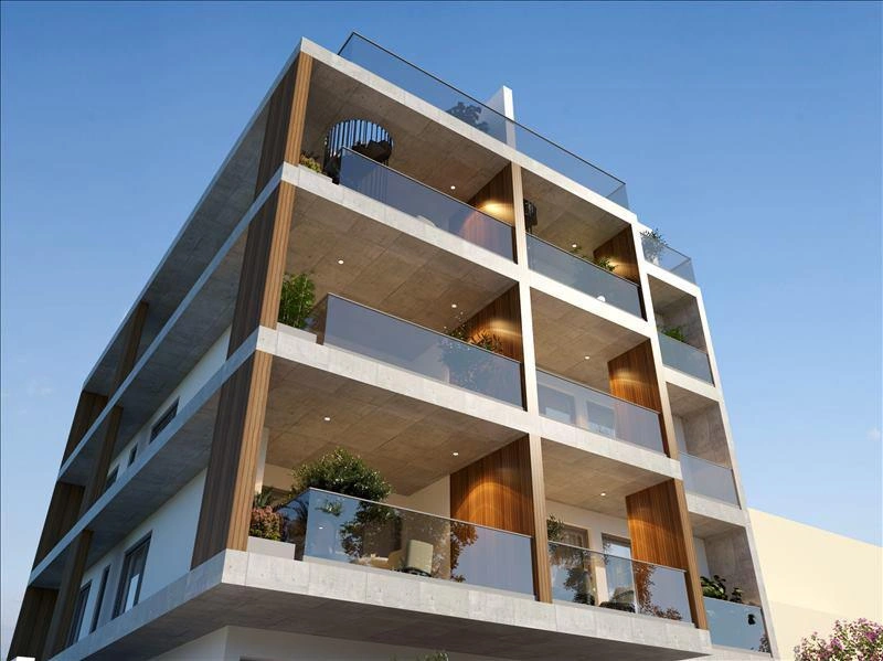 Квартиры в малоэтажном жилом комплексе в Ларнаке, Кипр