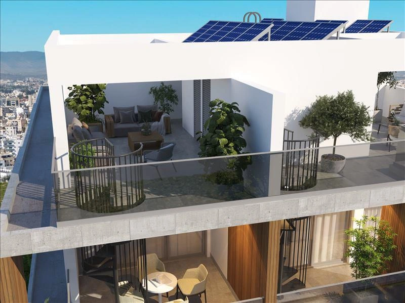 Квартиры в малоэтажном жилом комплексе в Ларнаке, Кипр