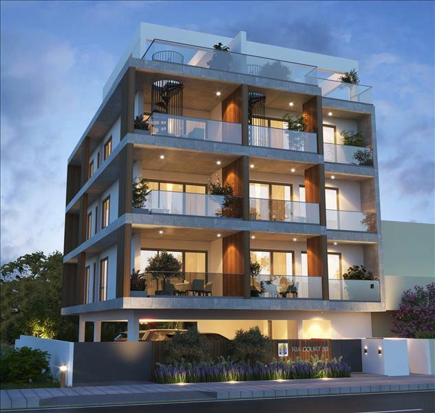 Квартиры в малоэтажном жилом комплексе в Ларнаке, Кипр