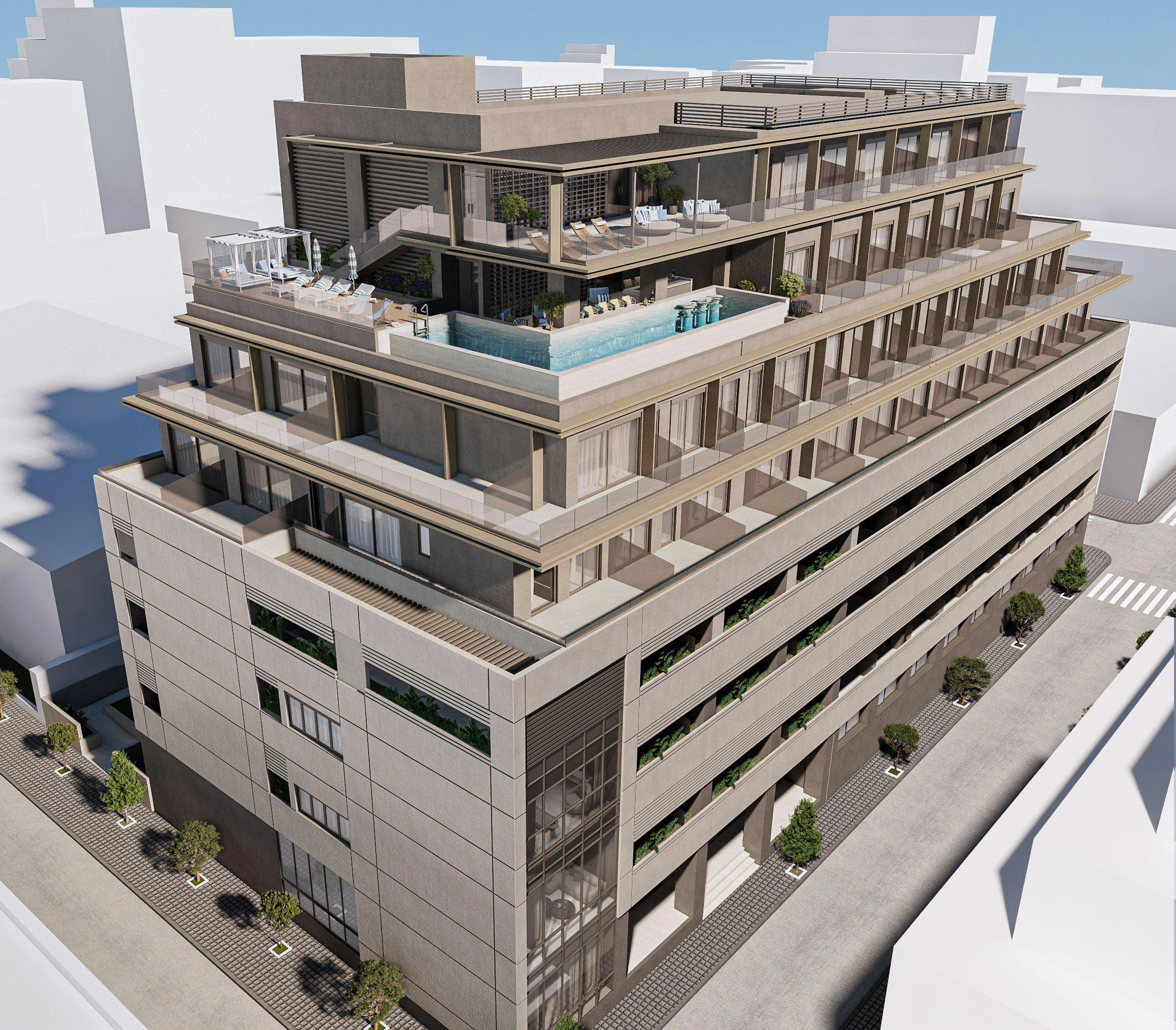 Апартаменты в современном жилом комплексе в Аттике, Греция