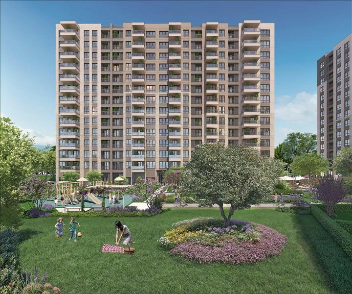 Квартиры в современном жилом комплексе в Малтепе, Стамбул, Турция