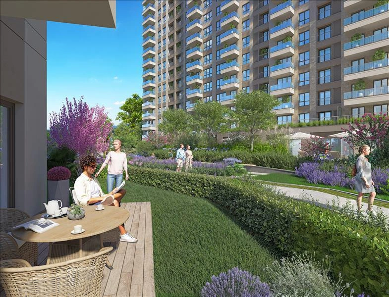 Квартиры в современном жилом комплексе в Малтепе, Стамбул, Турция