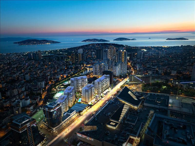 Квартиры в современном жилом комплексе в Малтепе, Стамбул, Турция