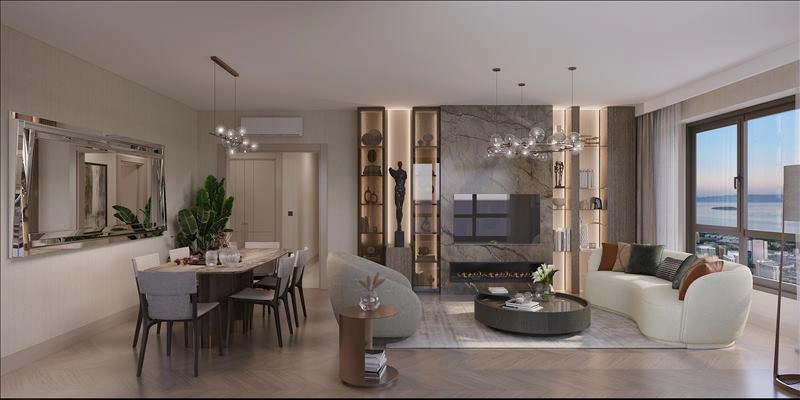 Квартиры в современном жилом комплексе в Малтепе, Стамбул, Турция