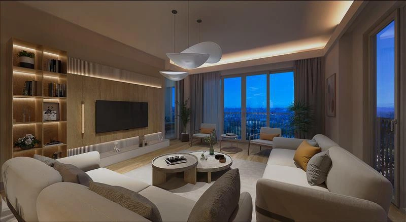 Квартиры в новом жилом комплексе в Стамбуле, Турция