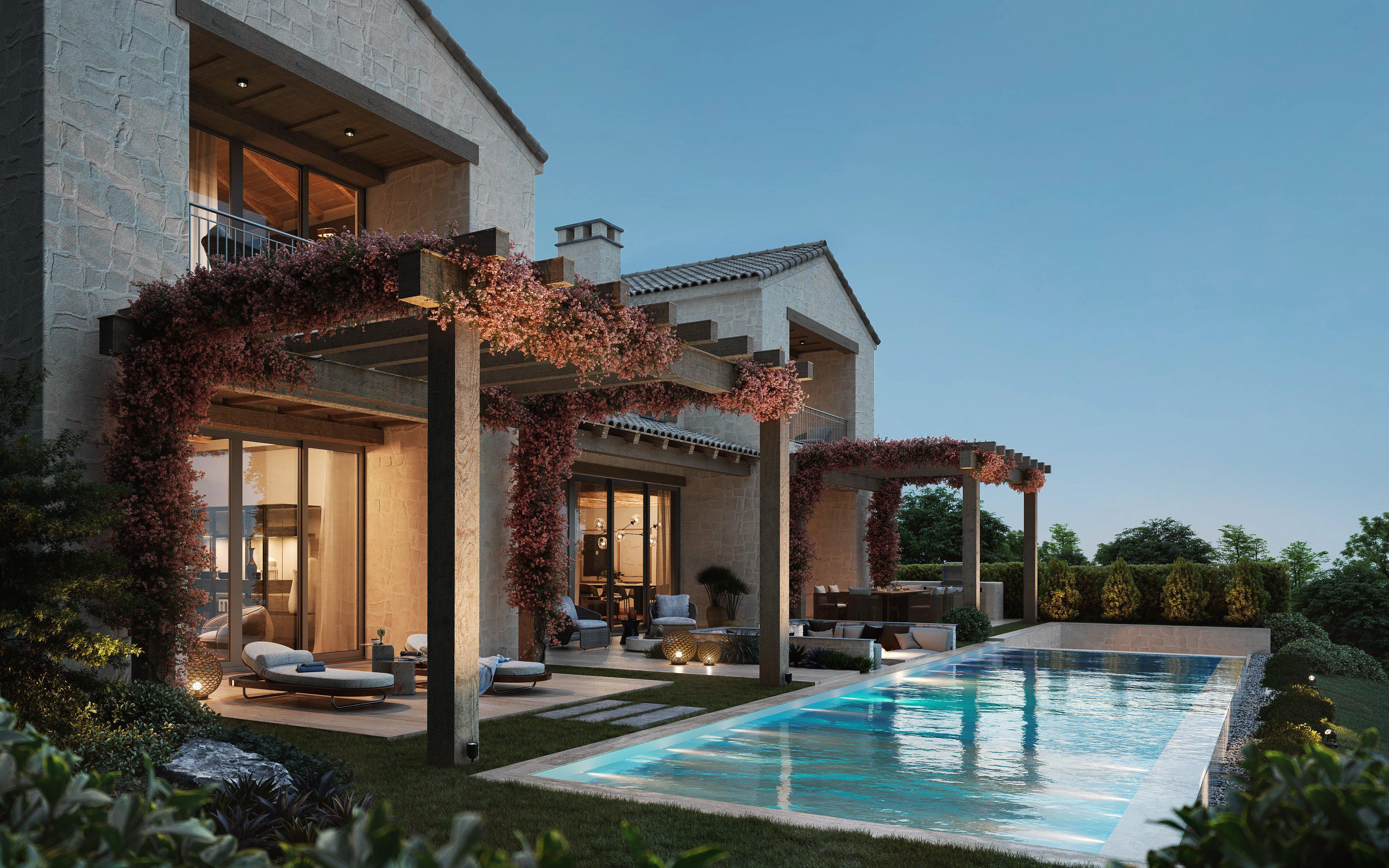 Виллы Nawayef Homes, Объединённые Арабские Эмираты, Абу-Даби