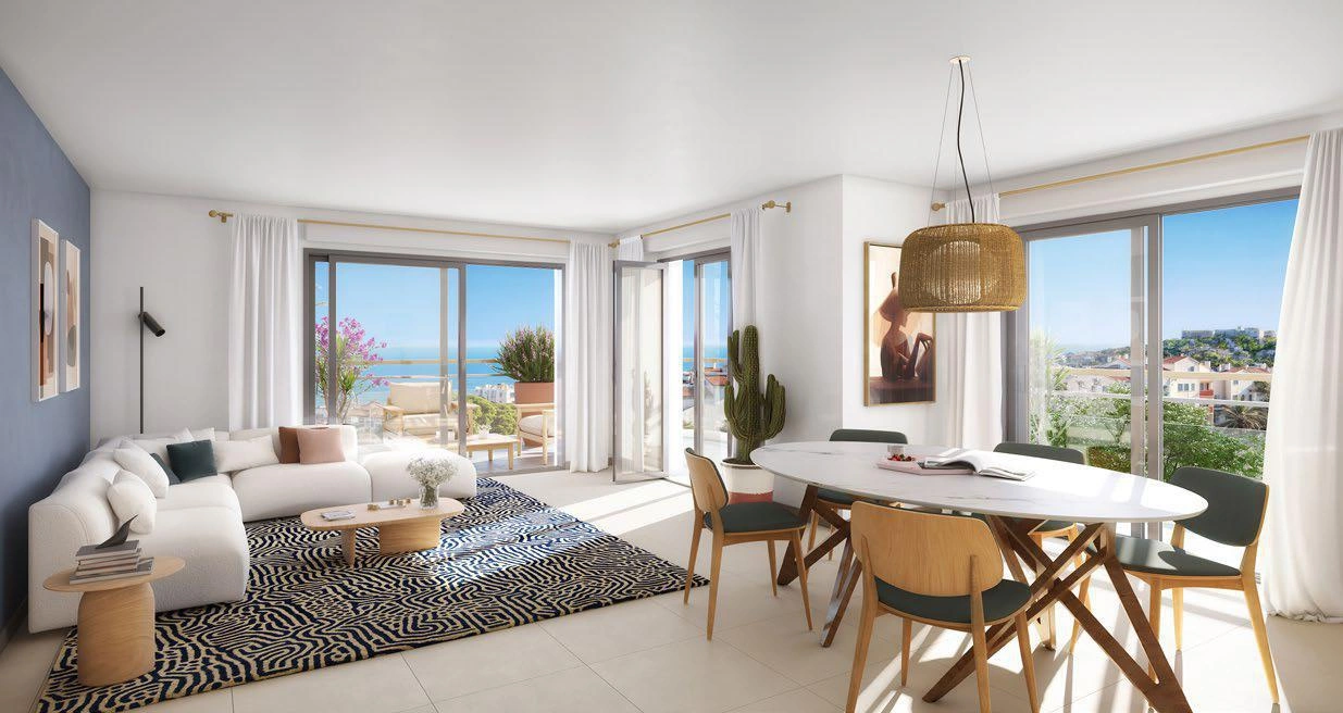 Квартиры в современном жилом комплексе в Прованс — Альпы — Лазурный берег, Франция