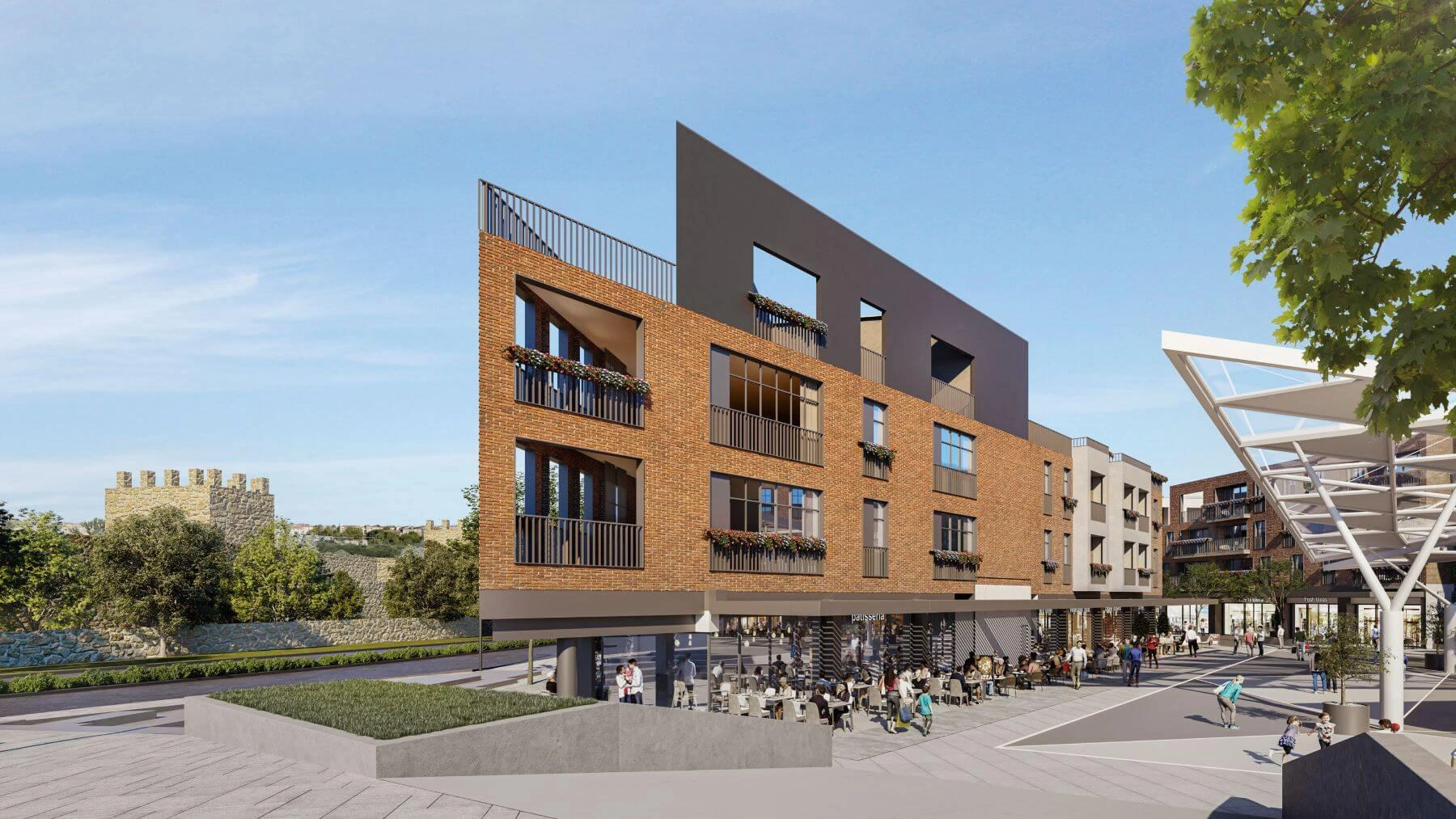 Апартаменты в современном жилом комплексе в Зейтинбурну, Стамбул, Турция