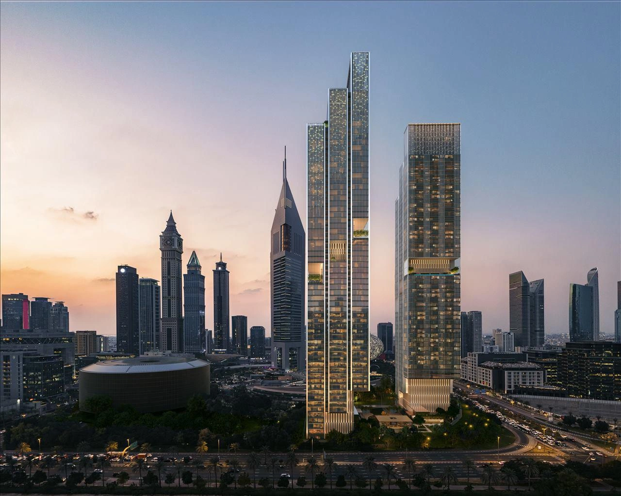 Апартаменты Jumeirah Residences Emirates Towers, Объединённые Арабские Эмираты, Дубай