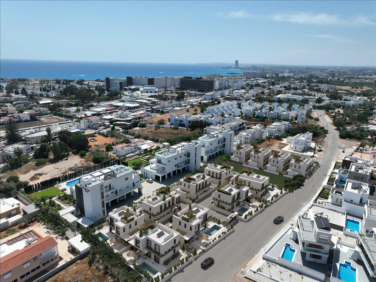 Виллы в новом проекте в Айя-Напе, Кипр