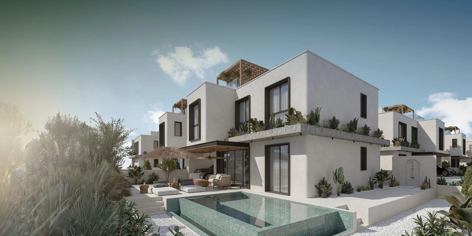 Виллы в новом проекте в Айя-Напе, Кипр