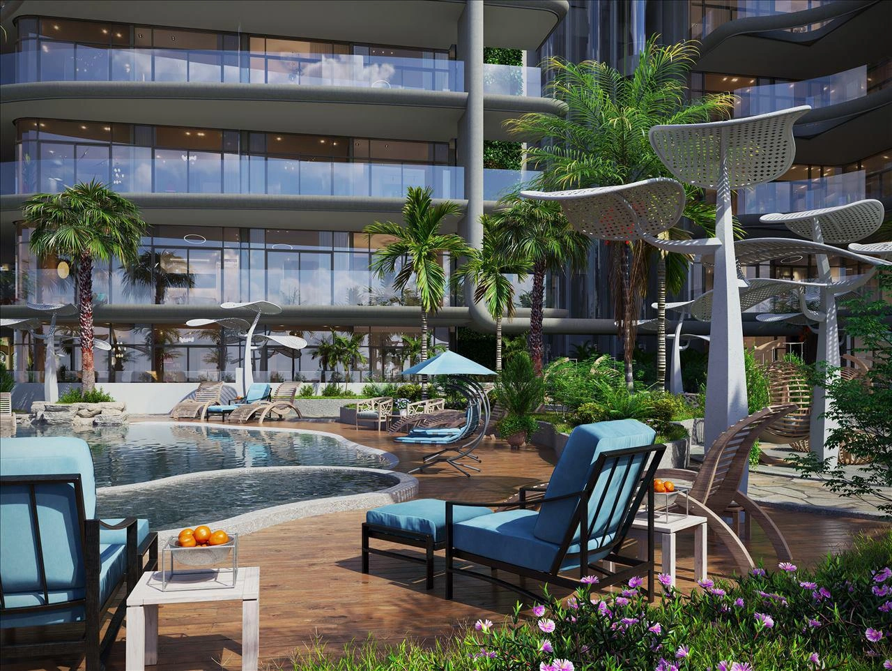 Апартаменты Parkside Boulevard, Объединённые Арабские Эмираты, Дубай