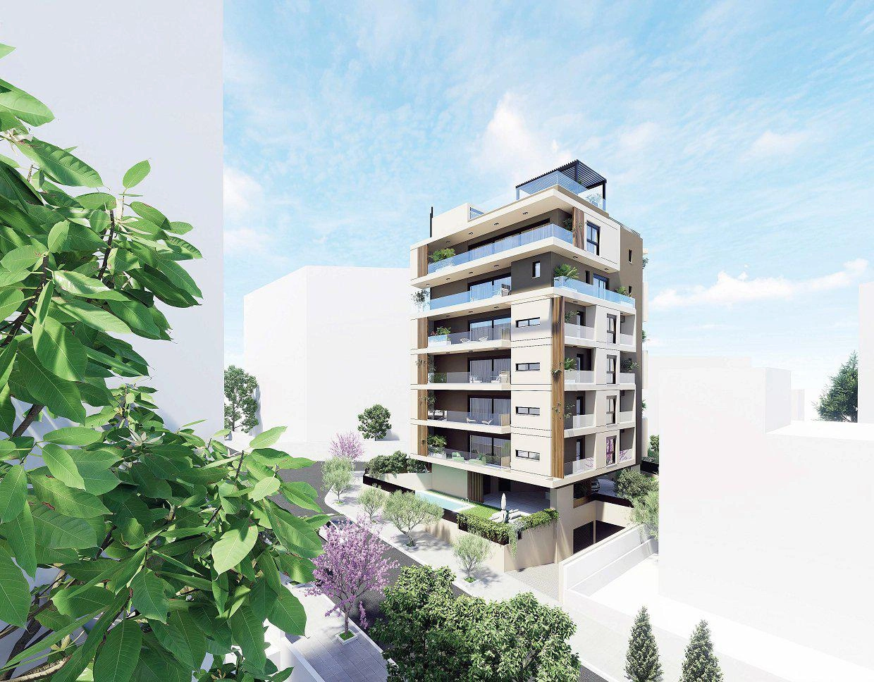 Апартаменты в жилом комплексе в Аттике, Греция