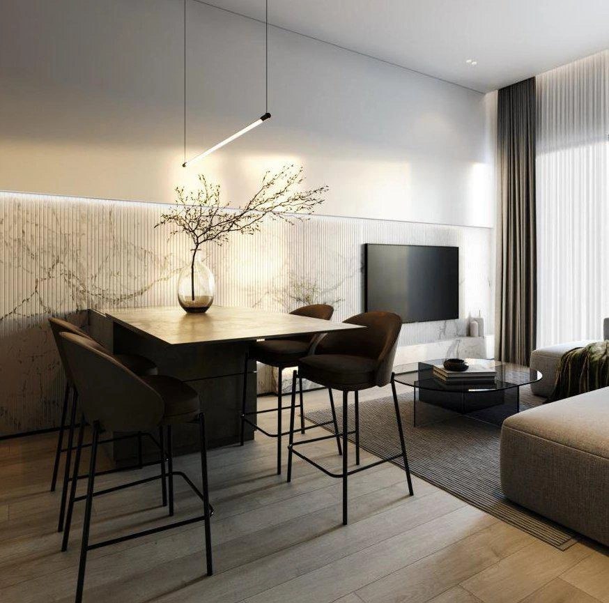 Квартиры в современном жилом комплексе в Аттике, Греция