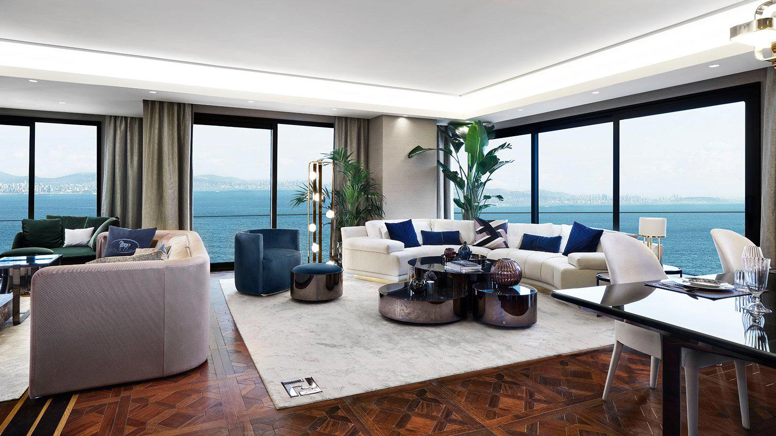 Квартиры в современном жилом комплексе в Стамбуле, Турция