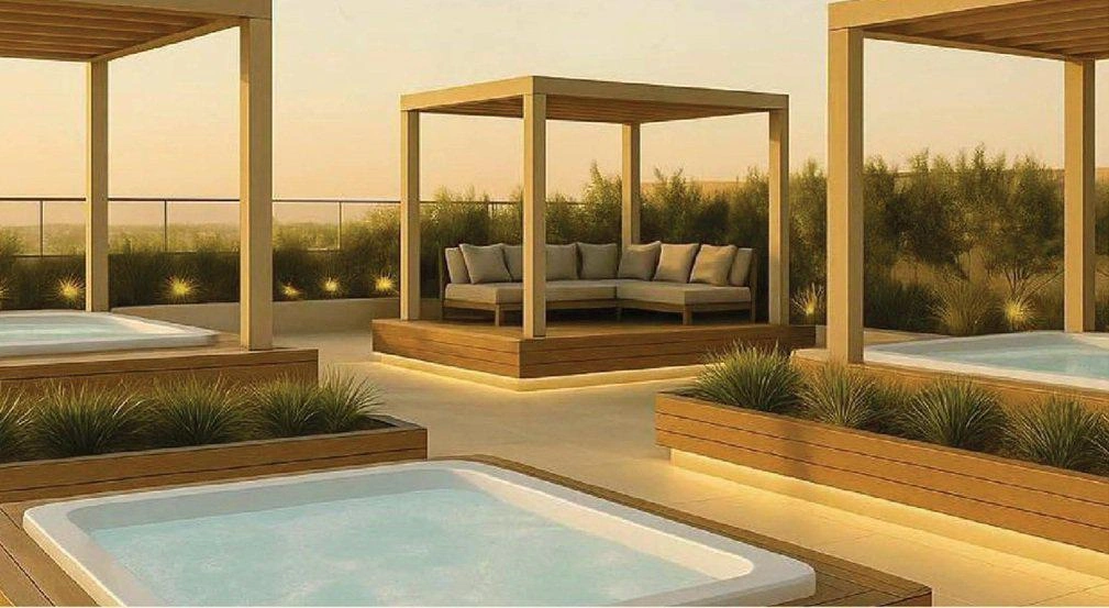 Меблированные квартиры в современном жилом комплексе в Аттике, Греция