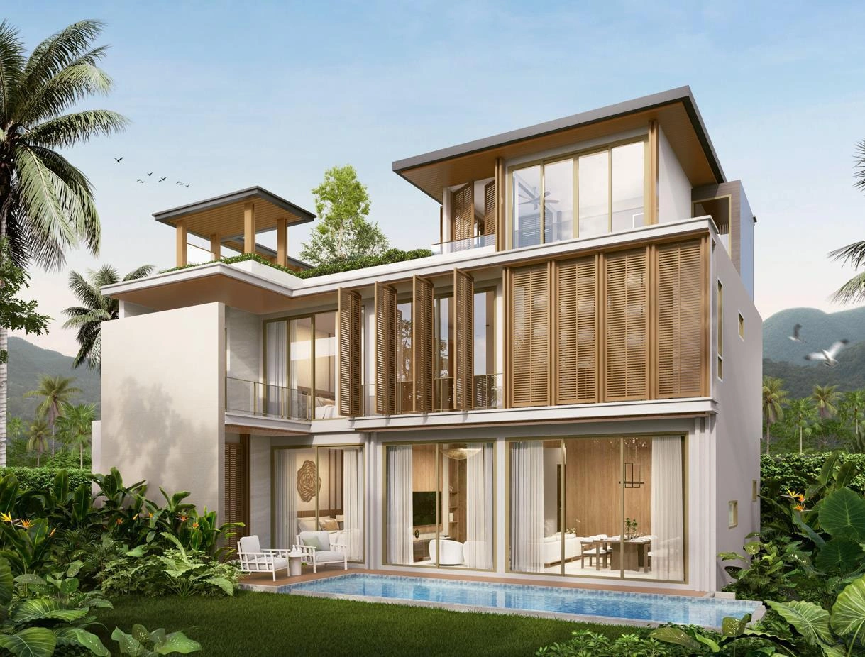 Виллы в новом жилом проекте на Пхукете, Таиланд