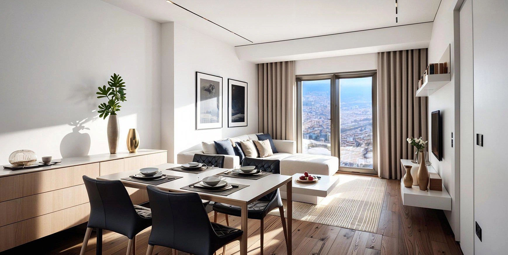 Квартиры в современном жилом комплексе в Стамбуле, Турция