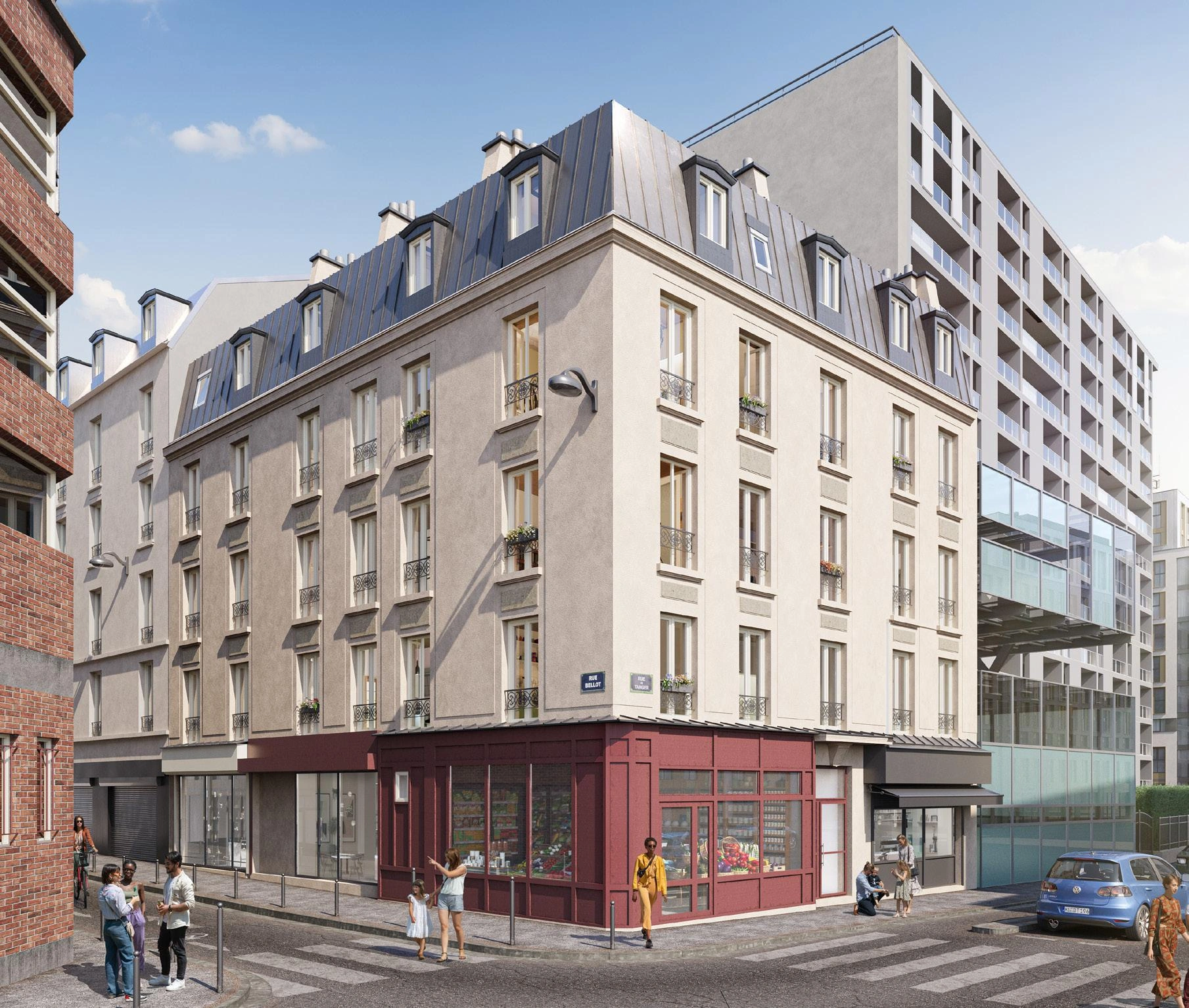 Апартаменты в современном жилом комплексе в Иль-де-Франс, Франция