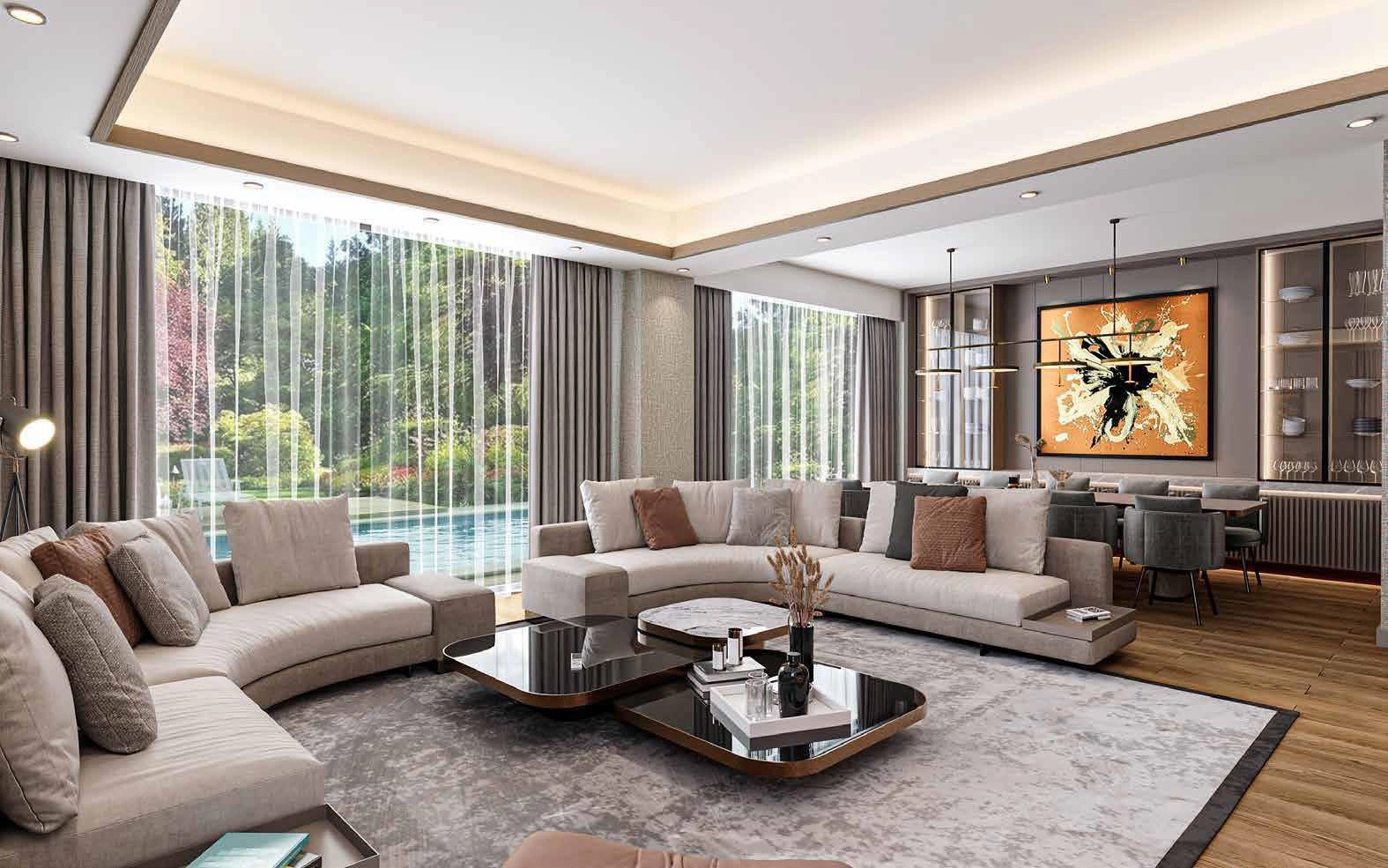 Виллы в закрытом комплексе в Cekmekoy, Istanbul, Turkiye