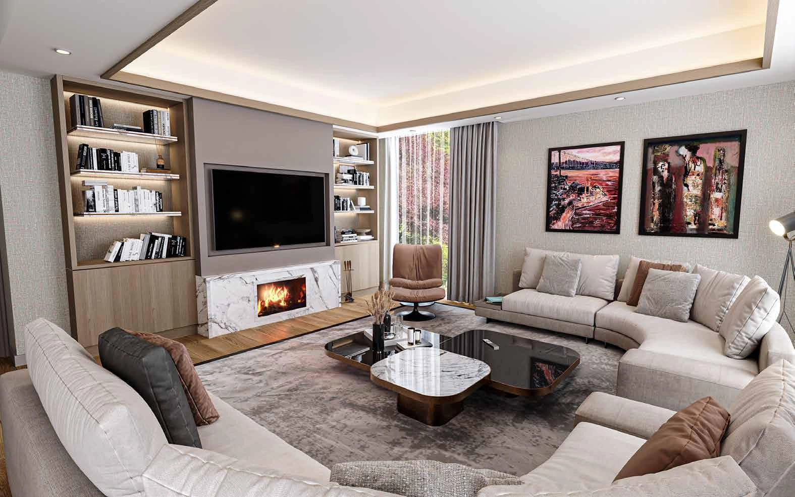 Виллы в закрытом комплексе в Cekmekoy, Istanbul, Turkiye