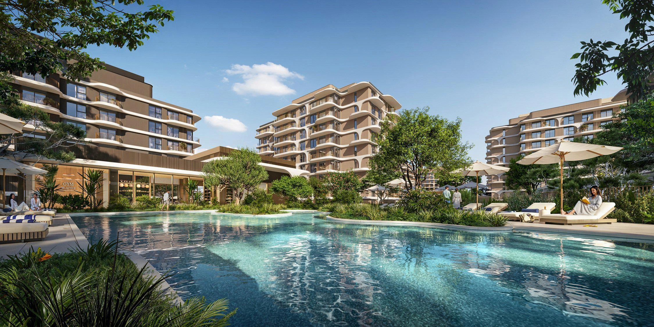 Апартаменты The Beach House Fahid, Объединённые Арабские Эмираты, Абу-Даби