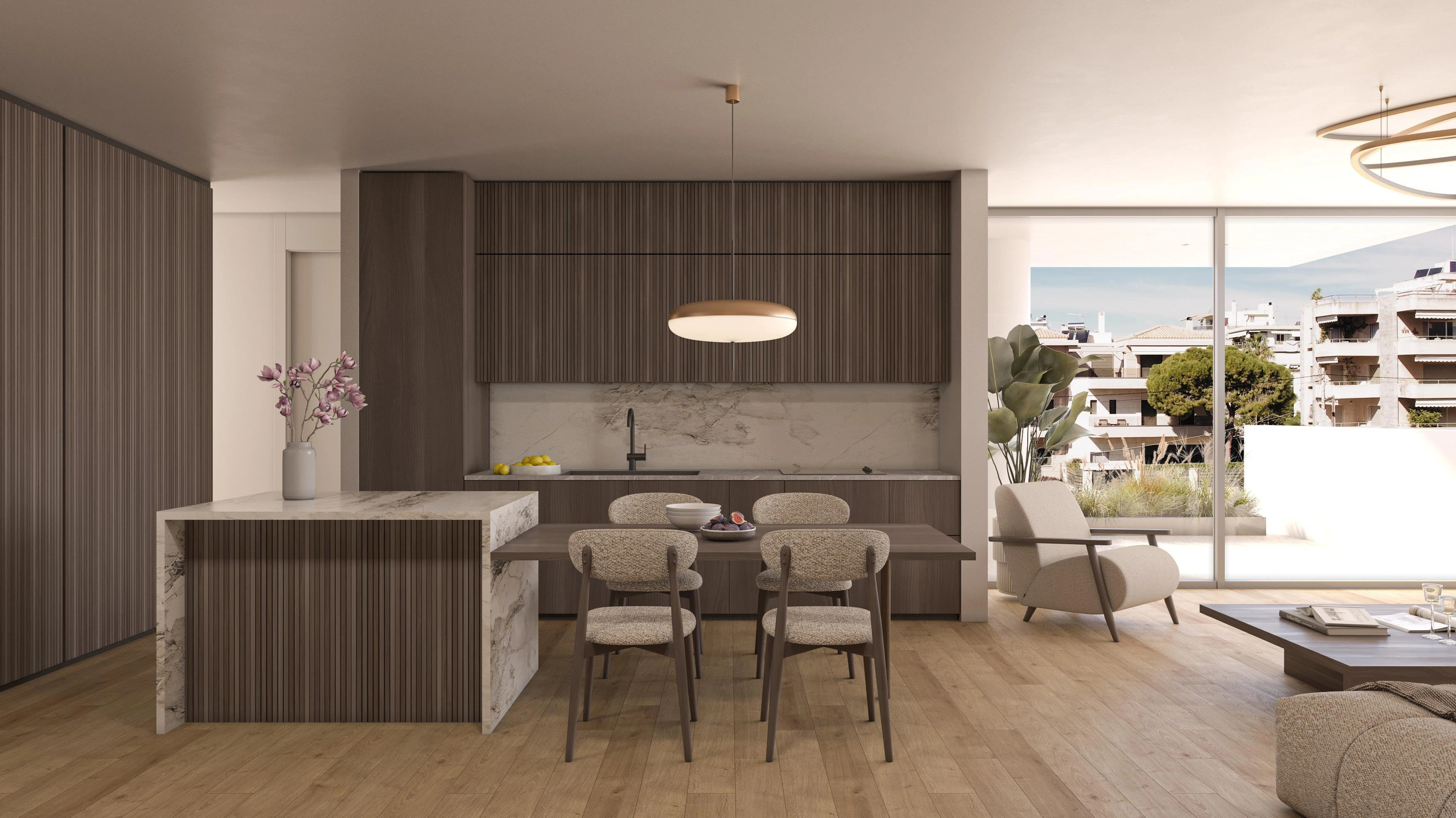 Квартиры в современном жилом комплексе в Вуле, Аттике, Греция