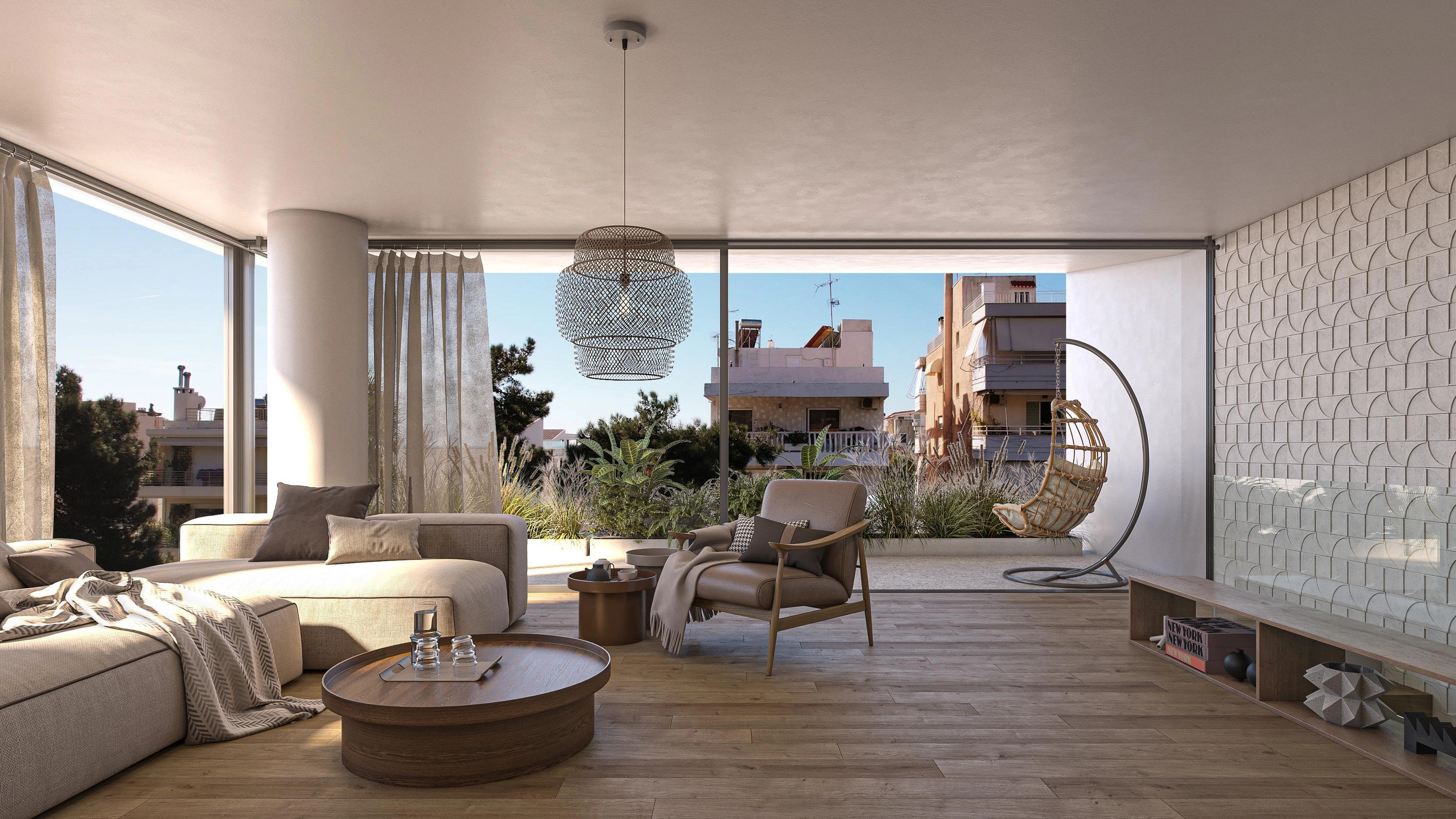 Квартиры в современном жилом комплексе в Вуле, Аттике, Греция