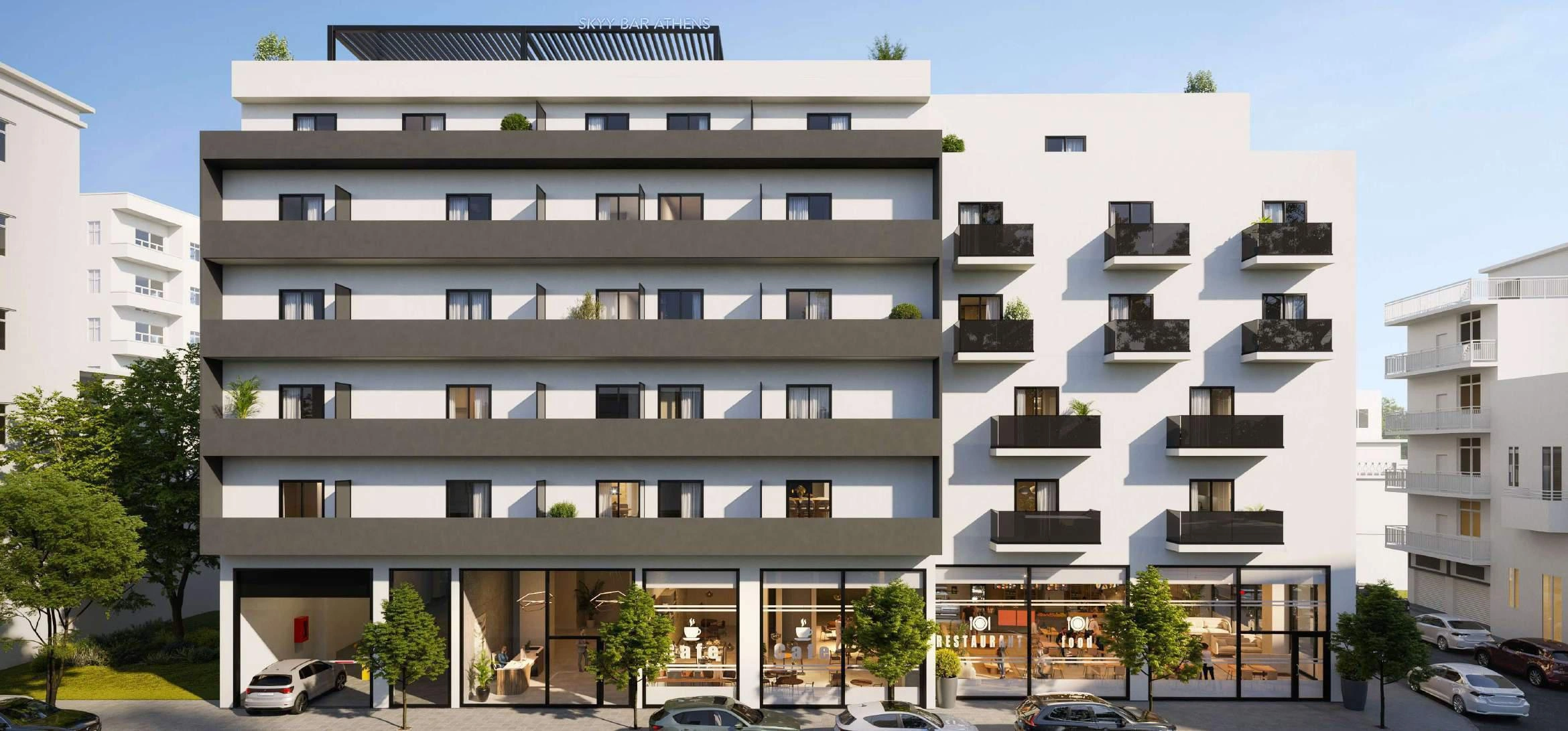 Апартаменты в современном жилом комплексе в Керамикосе, Аттике, Греции