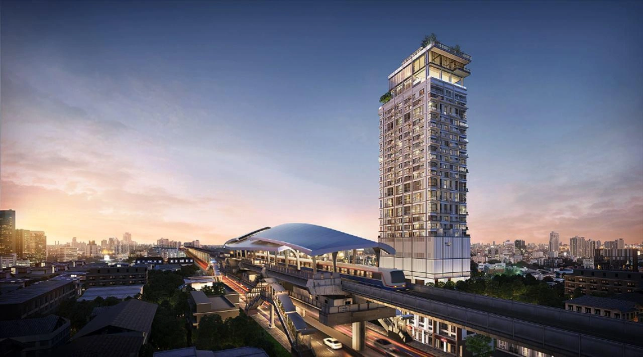 Квартиры в современном жилом комплексе в Бангкоке, Таиланд