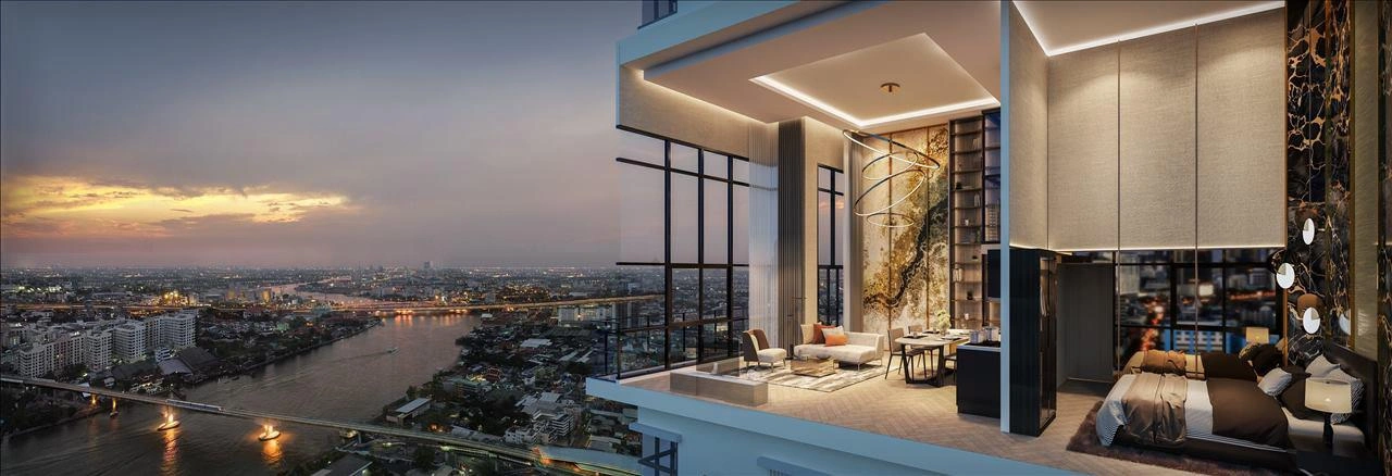 Квартиры в современном жилом комплексе в Бангкоке, Таиланд