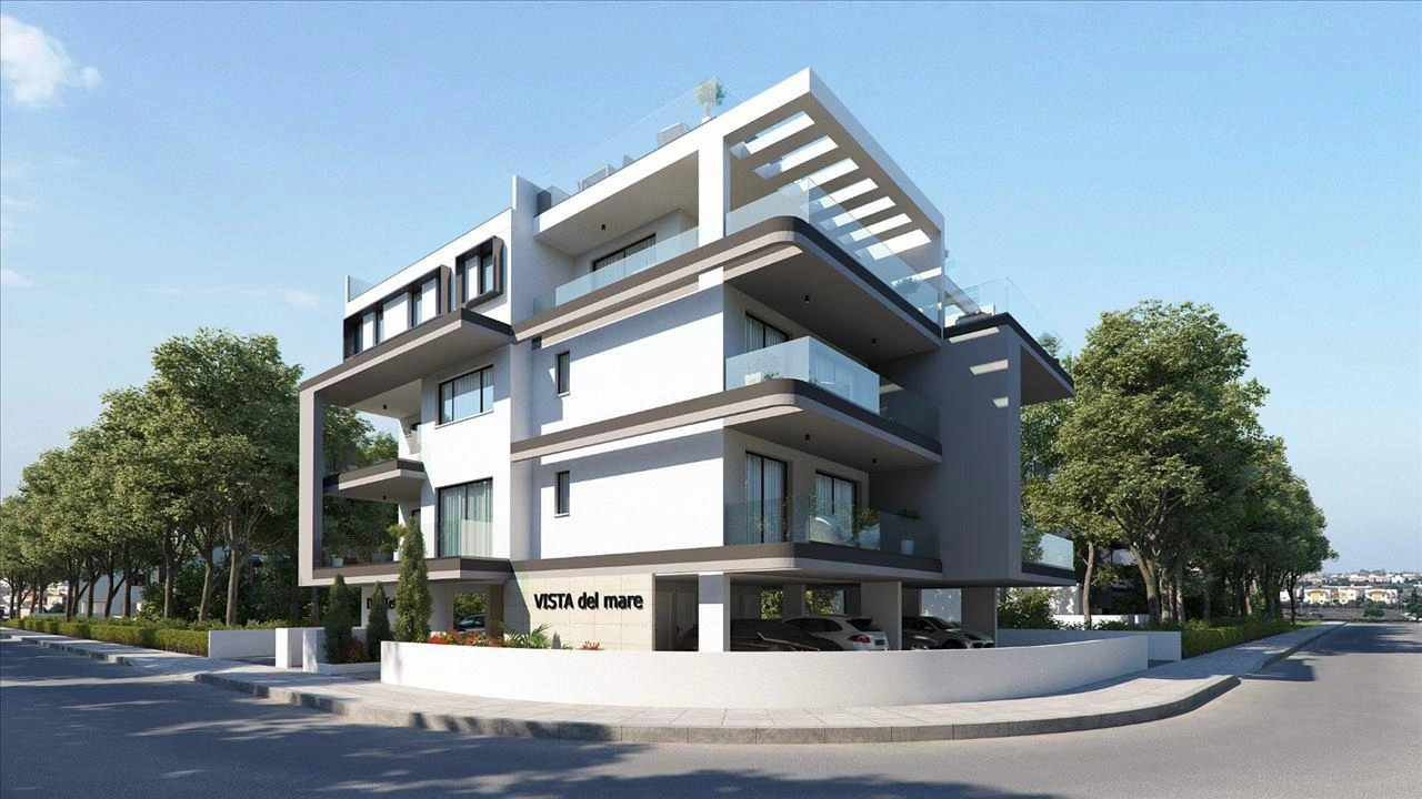 Квартиры в жилом доме в районе Ливадия, Ларнака, Кипр