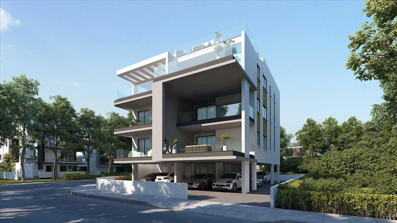 Квартиры в жилом доме в районе Ливадия, Ларнака, Кипр