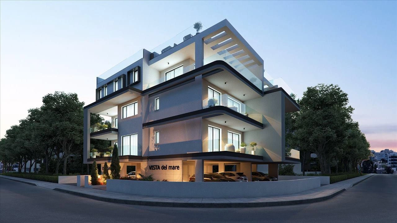 Квартиры в жилом доме в районе Ливадия, Ларнака, Кипр