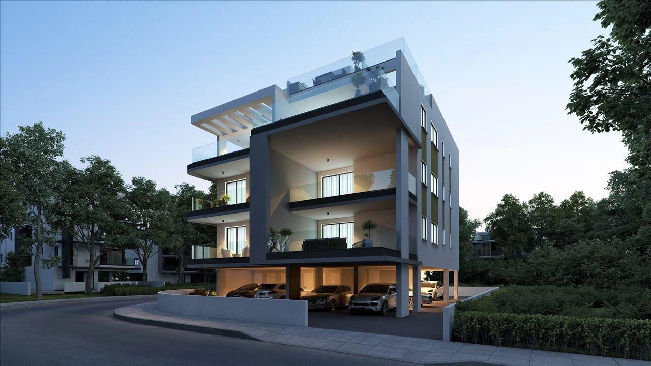 Квартиры в жилом доме в районе Ливадия, Ларнака, Кипр