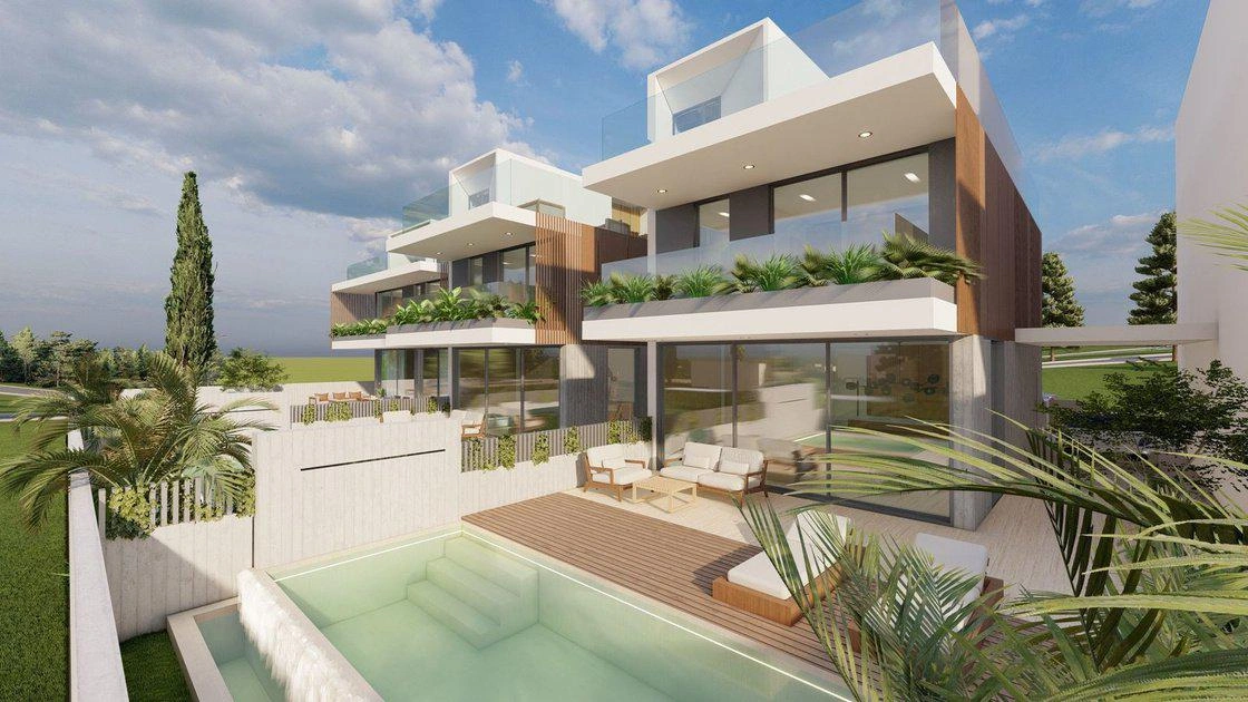 Виллы в новом проекте в Пафосе (Кипр)