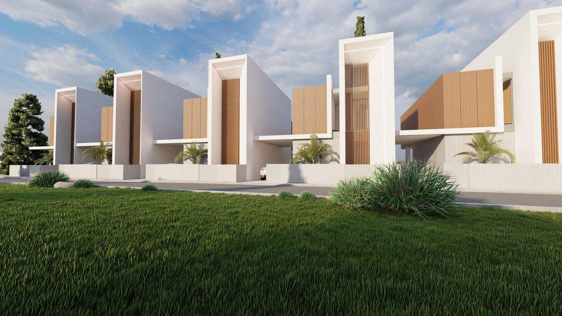 Виллы в новом проекте в Пафосе (Кипр)