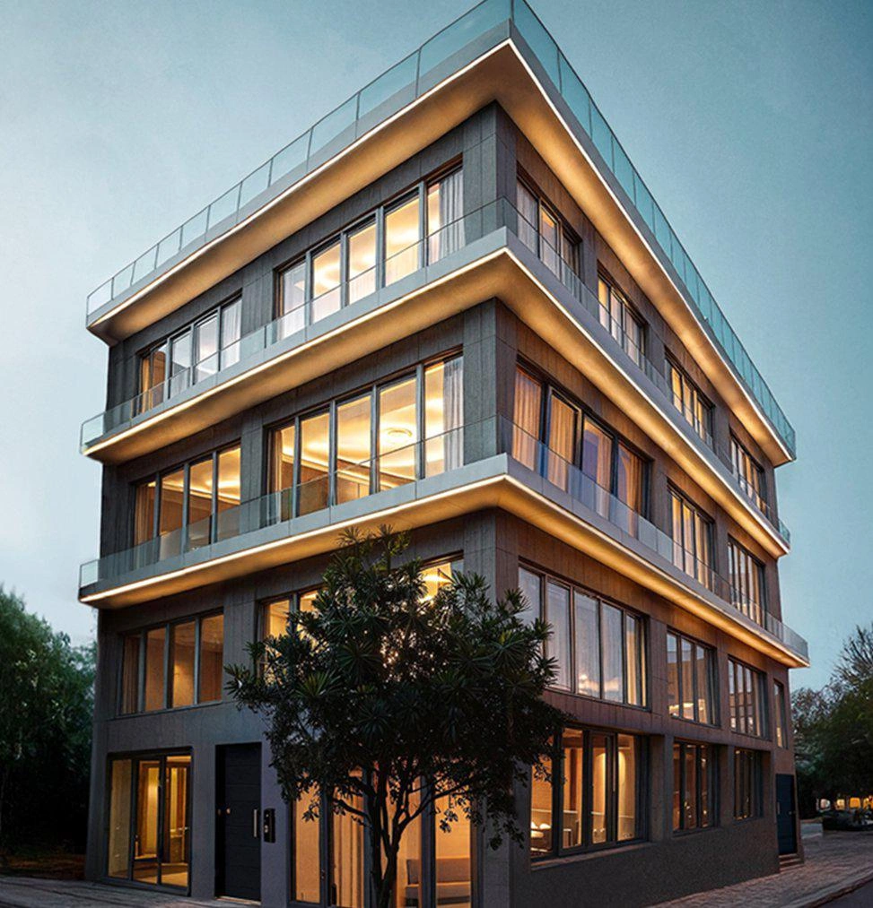 Квартиры в современном жилом комплексе в Аттике, Греция