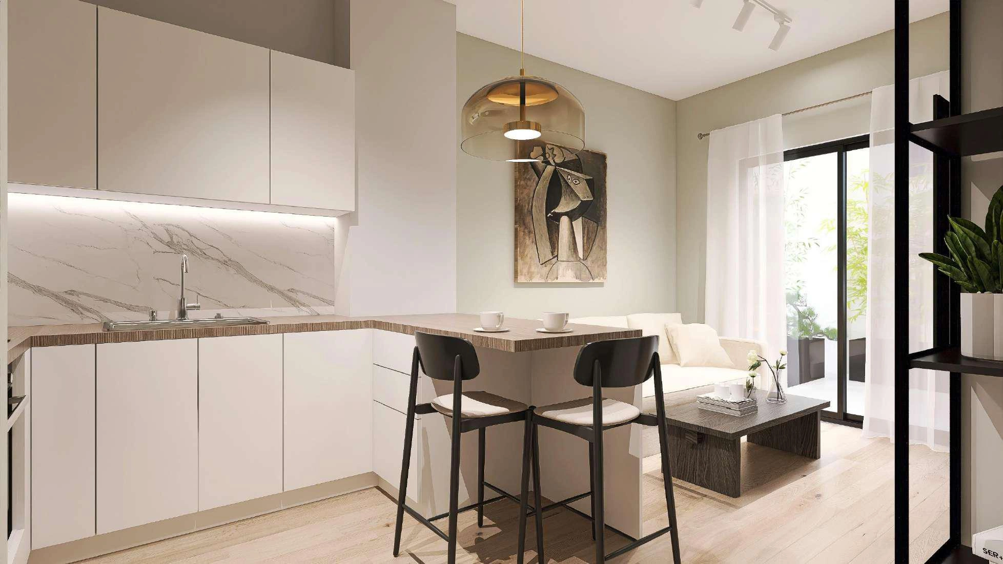 Квартиры в современном жилом комплексе в Аттике, Греция